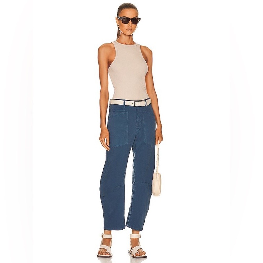 Nili Lotan Shon Pant in Teal